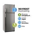 Heladera NO FROST DuoCooling con Freezer Arriba 413 Lts. Color Acero KHDA41D/8