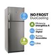 Heladera NO FROST DuoCooling con Freezer Arriba 413 Lts. Color Acero KHDA41D/8